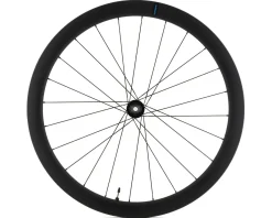 Shimano Wheels & Parts|RS710 C46 Front Wheel (Black) (12 x 100mm) (700c) (Centerlock) (Tubeless)