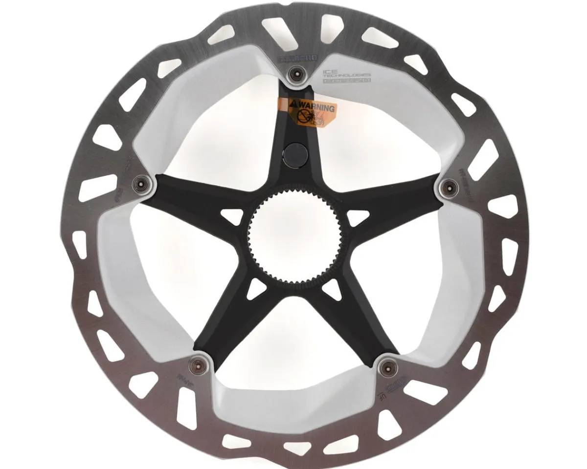 Shimano E-Bike Parts|Brakes|RT-EM810 Disc Brake Rotor w/ E-bike Speed Sensor (Silver) (Centerlock) (180mm)