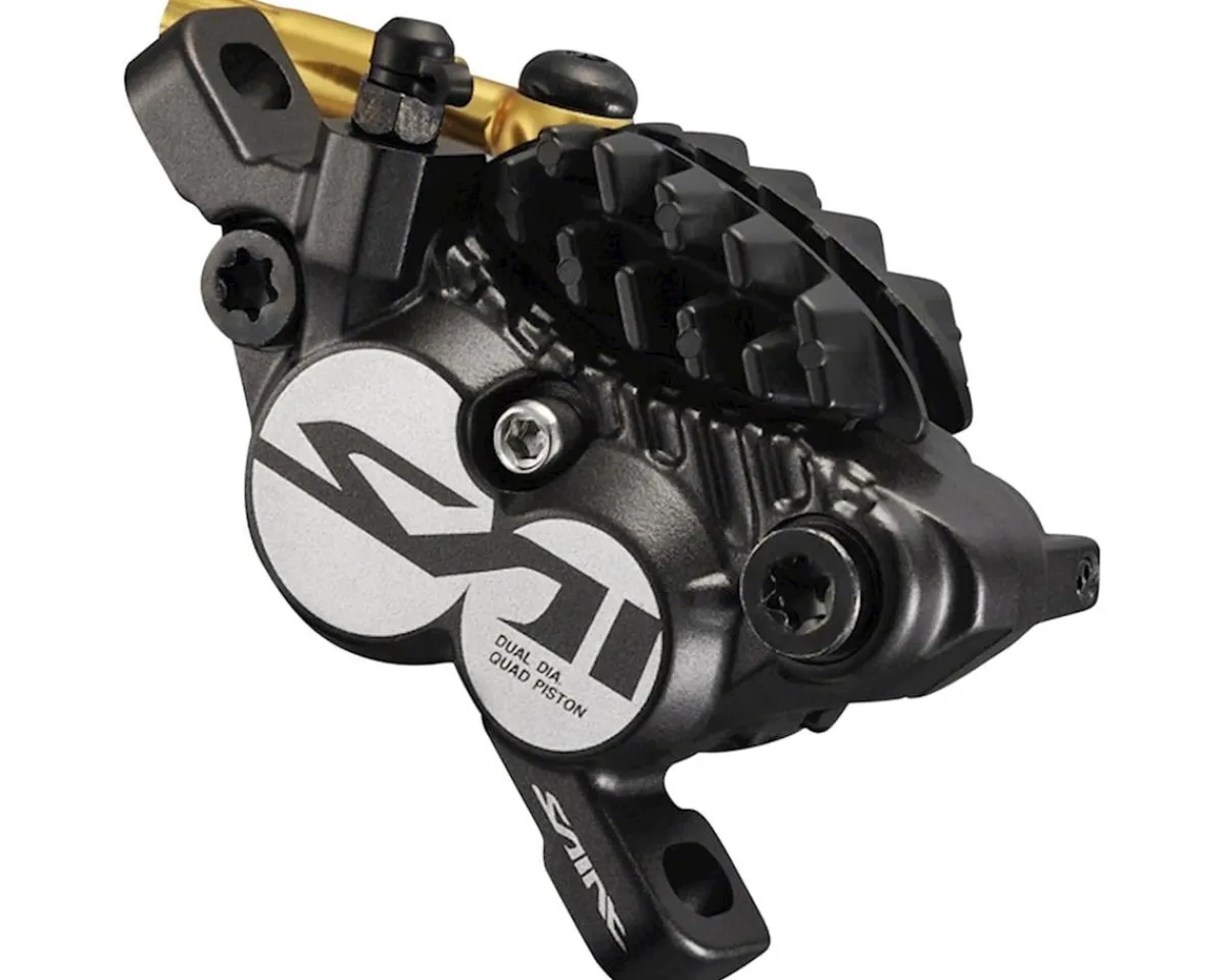 Shimano Brakes|Holiday Shopping|Saint M820 4-Piston Hydraulic Disc Brake (Black) (Metal Pad) (Left) (Caliper Included) (Post Mount)