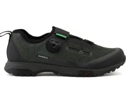 Shimano Shoes|Shoes, Socks, & Footwear|SH-ET701 Touring Flat Pedal Shoes (Green) (41)