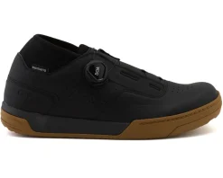 Shimano Shoes|Holiday Shopping|SH-GF800 Flat Pedal Mountain Bike Shoes (Black Amber) (42)