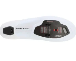 Shimano Clothing Sale|Holiday Shopping|SH-RC903E S-PHYRE Road Bike Shoes (White) (Wide Version) (40) (Wide)