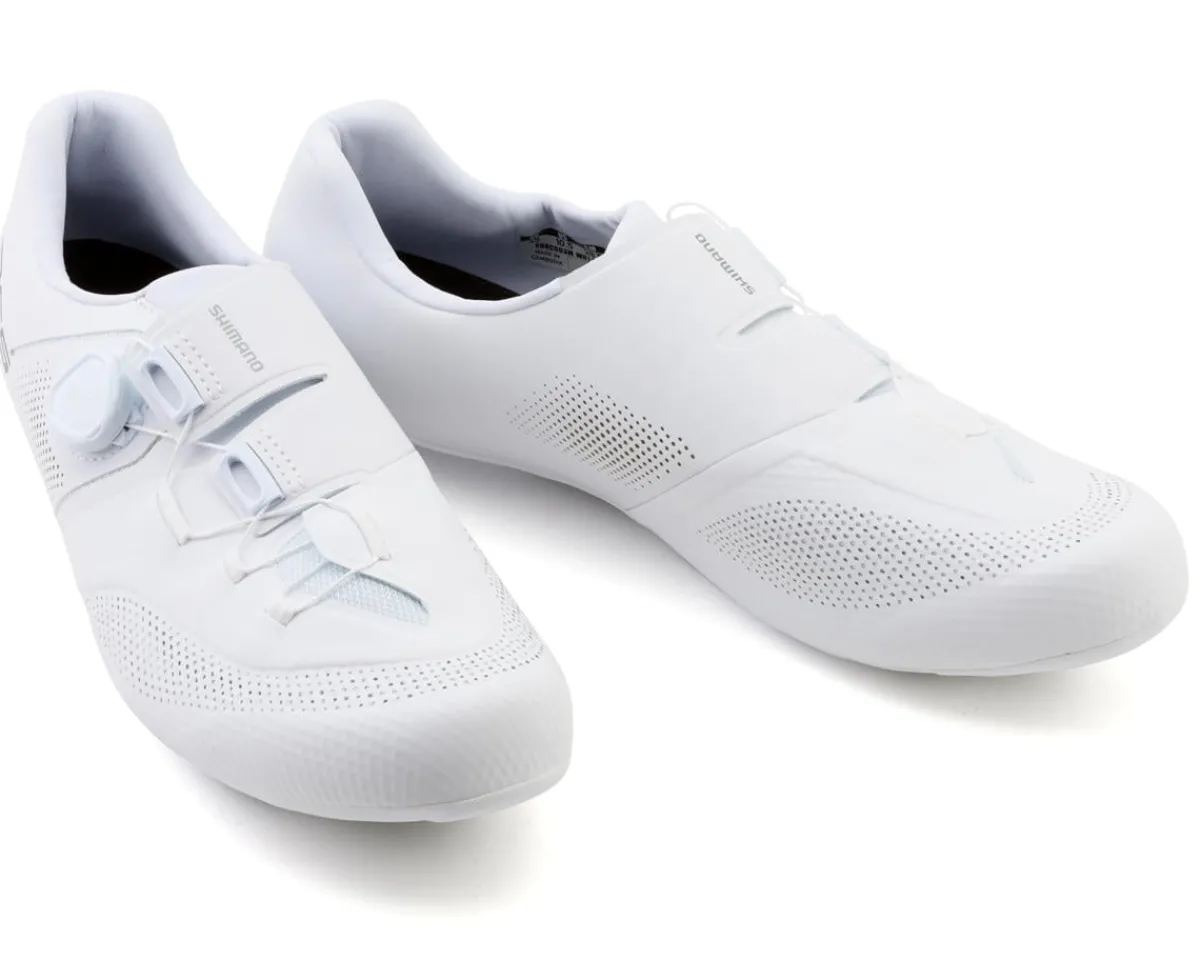Shimano Shoes|Holiday Shopping|SH-RC503 Road Bike Shoes (White) (44)