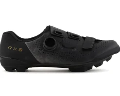 Shimano Shoes|Holiday Shopping|SH-RX801E Gravel Shoes (Black) (41) (Wide) (Wide Version)