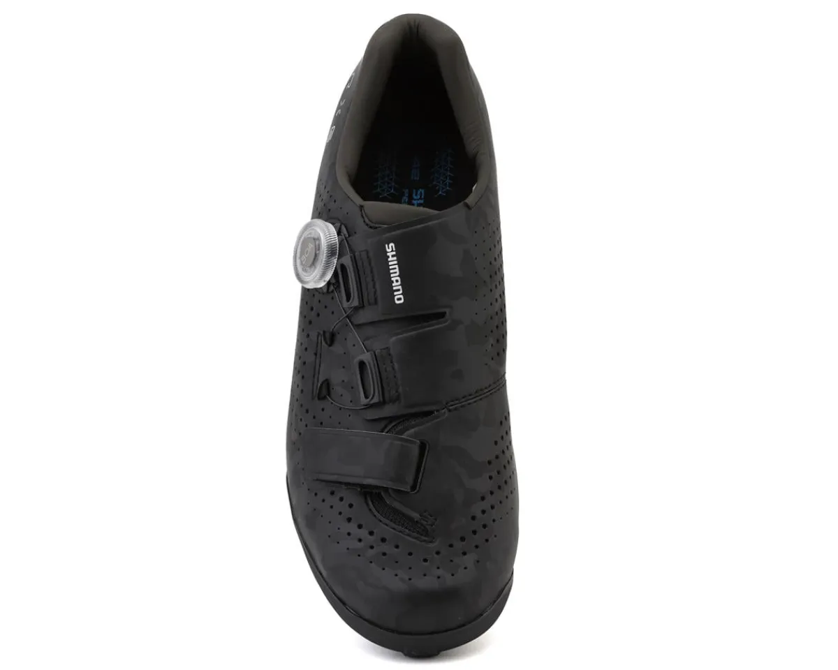 Shimano Shoes|Holiday Shopping|SH-RX600 RX6 Gravel Shoes (Black) (42) (Standard)