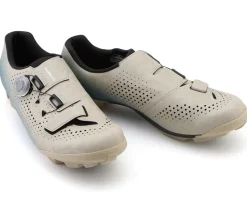 Shimano Shoes|Shoes, Socks, & Footwear|SH-RX600 RX6 Gravel Shoes (Beige/Blue) (43)