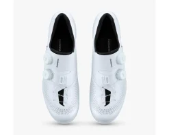Shimano Shoes|Holiday Shopping|SH-RX910 S-PHYRE Gravel Bike Shoes (White) (40) (Standard) (w/ Cleat Pontoon)