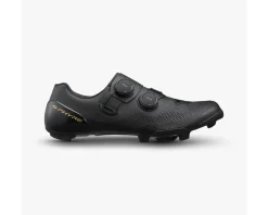 Shimano Shoes|Holiday Shopping|SH-RX910 S-PHYRE Gravel Bike Shoes (Black) (40) (Standard) (w/ Cleat Pontoon)