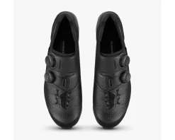 Shimano Shoes|Holiday Shopping|SH-RX910 S-PHYRE Gravel Bike Shoes (Black) (40) (Standard) (w/ Cleat Pontoon)