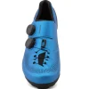 Shimano Shoes|Shoes, Socks, & Footwear|SH-RX910 S-PHYRE Gravel Bike Shoes (Blue) (42) (Standard) (w/ Cleat Pontoon)