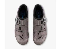 Shimano Shoes|Women'S|SH-RX600 Women's Gravel Shoes (Grey/Purple) (36)