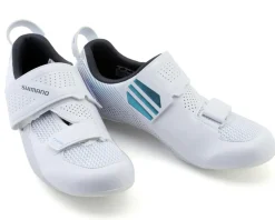 Shimano Shoes|Women'S|SH-TR501W Women's Triathlon Shoes (White) (40)