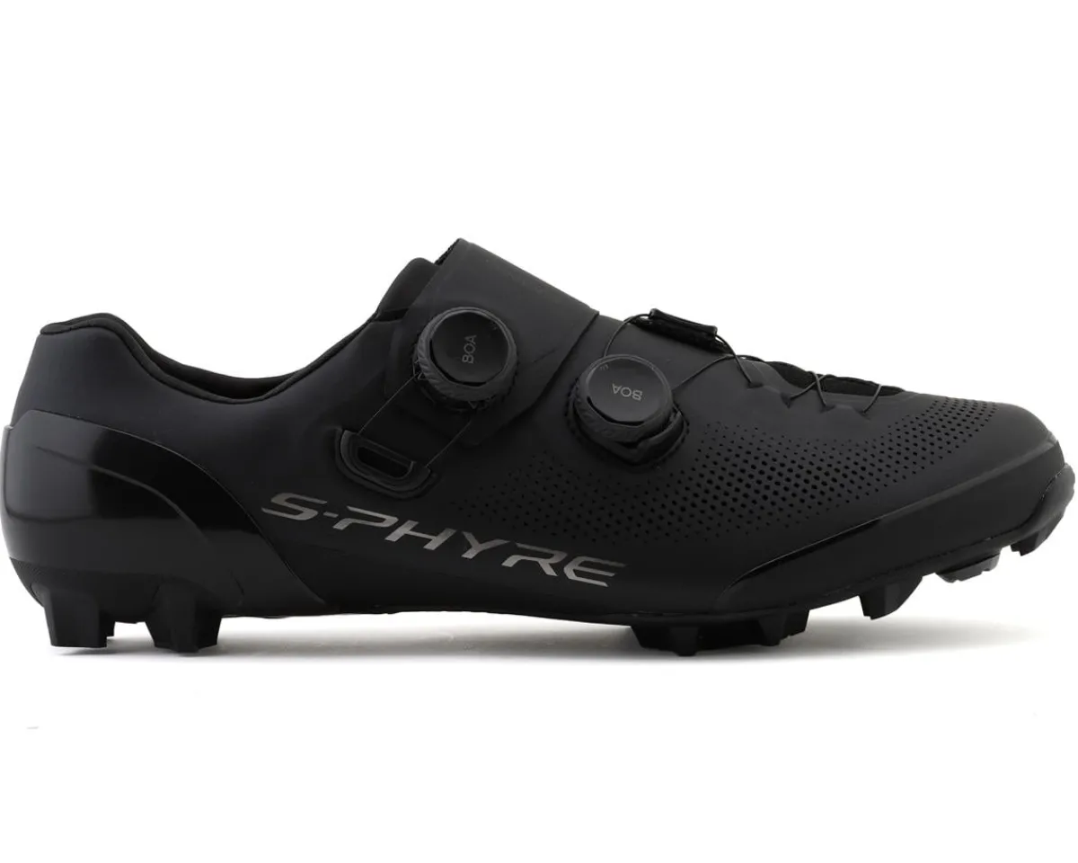 Shimano Shoes|Holiday Shopping|SH-XC903E S-PHYRE Mountain Bike Shoes (Black) (48) (Wide) (Wide Version)