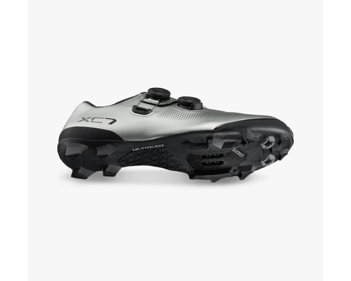 Shimano Shoes|Holiday Shopping|SH-XC703 Mountain Bike Shoes (Silver) (42)