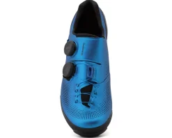 Shimano Shoes|Shoes, Socks, & Footwear|SH-XC903 S-PHYRE Mountain Bike Shoes (Blue) (Wide Version) (40)