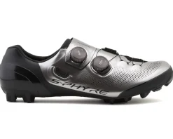 Shimano Shoes|Shoes, Socks, & Footwear|SH-XC903 S-PHYRE Mountain Bike Shoes (Silver) (42) (Wide Version)
