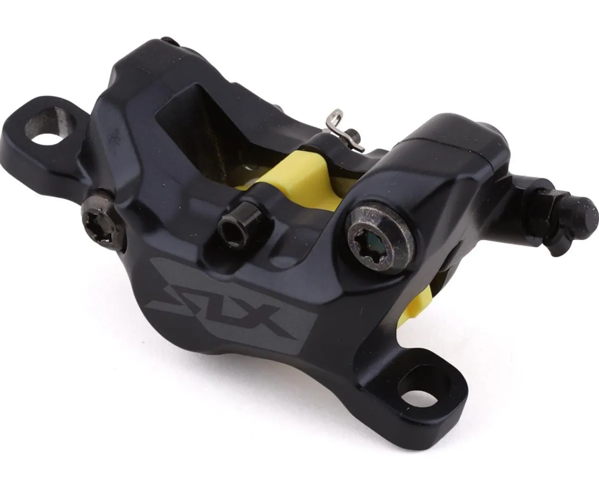 Shimano Brakes|SLX BR-M7120 Disc Brake Caliper (Black) (4-Piston) (Hydraulic) (Front or Rear) (Post-Mount)