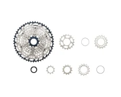 Shimano Holiday Shopping|Cassettes|SLX CS-M7100 Cassette (Silver/Black) (12 Speed) (Micro Spline) (10-45T)