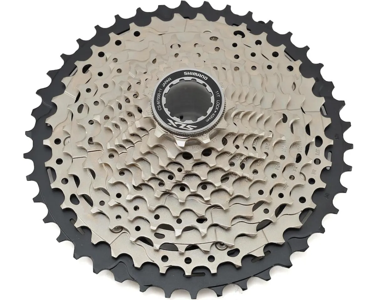 Shimano Holiday Shopping|Cassettes|SLX CS-M7000 Cassette (Silver/Black) (11 Speed) ( HG) (11-42T)