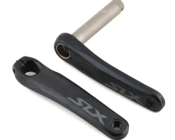 Shimano Cranksets & Parts|Holiday Shopping|SLX M7120 12 Speed Crankset (Black) (55mm Chainline) (165mm) (24mm Spindle)