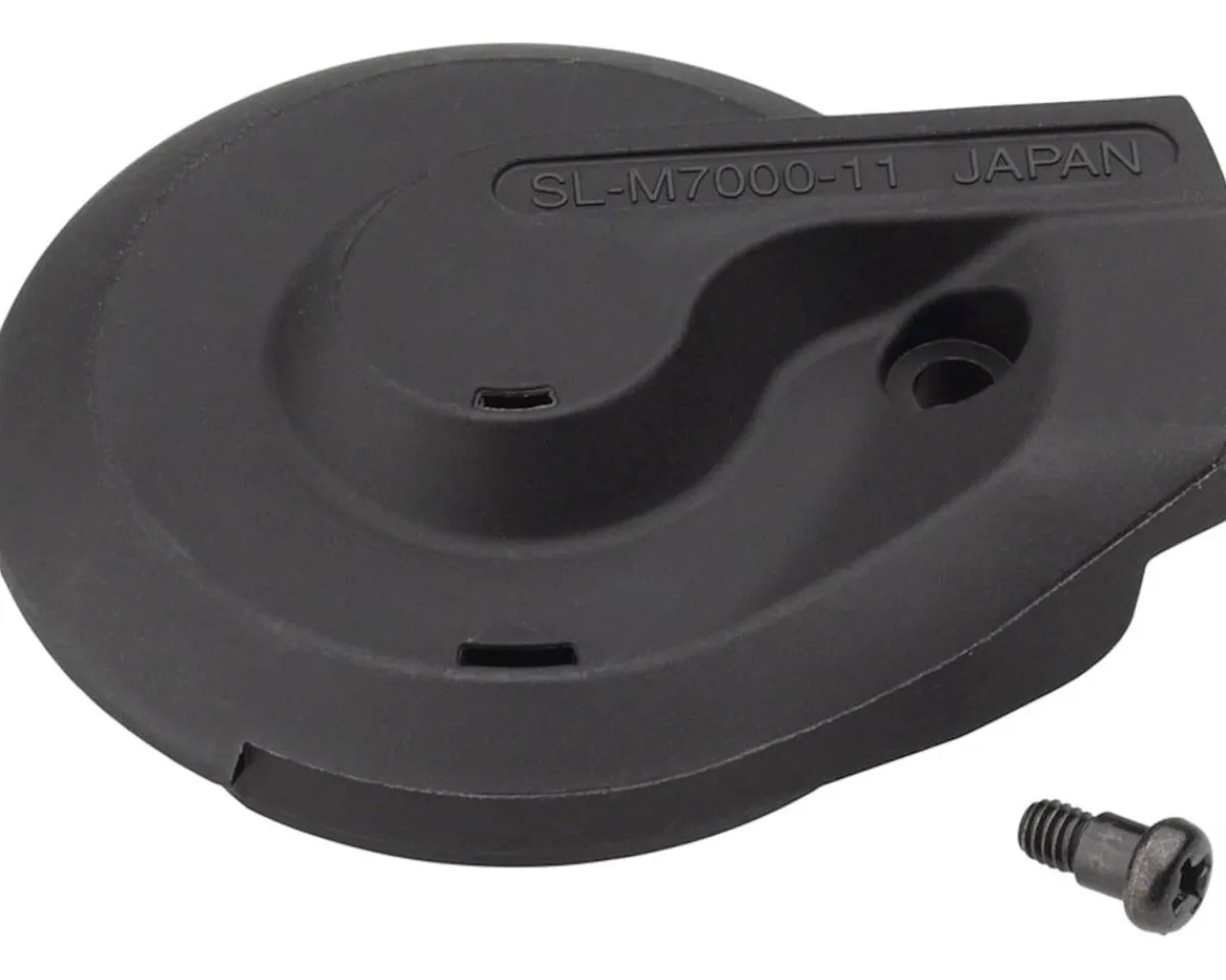 Shimano Shifters|Replacement Parts|SLX SL-M7000 Right Shifter Cover & Fixing Screw (Black) (For 11-Speed)