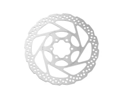 Shimano Brakes|SM-RT56 Disc Brake Rotor (Silver) (160mm) (6-Bolt) (For Resin Pads Only)