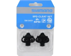 Shimano Shoes|Pedals & Cleats|SM-SH51 SPD Cleats (Black) (4°) (Lateral Release)