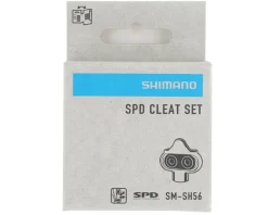 Shimano Shoes|Pedals & Cleats|SM-SH56 SPD Multi-Release Cleats (Silver) (4°) (Standard)