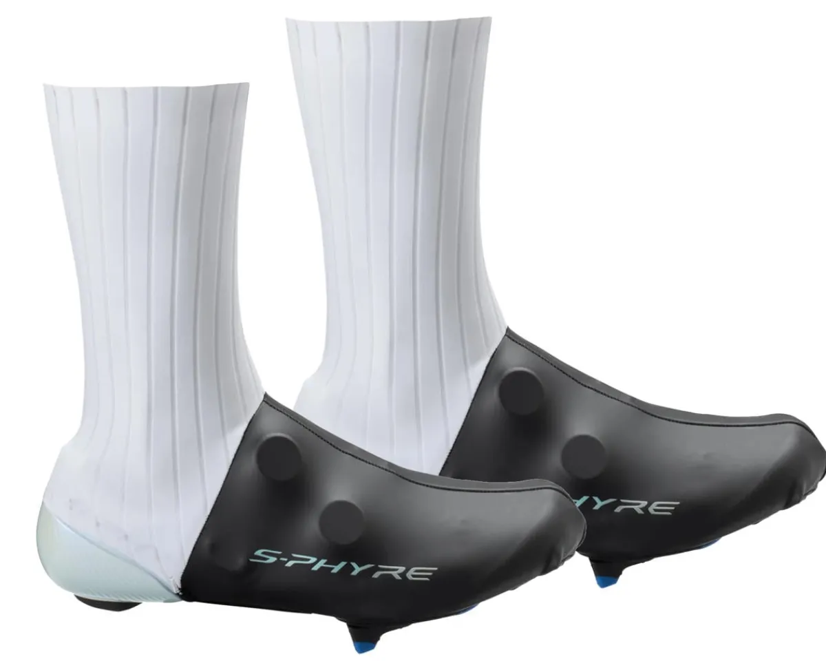 Shimano Clothing Accessories|Holiday Shopping|S-PHYRE Flash Shoe Cover (White/Black) (S)