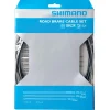 Shimano Brakes|Cables & Housing|Stainless Brake Cable & Housing Set (Black) (1.6mm) (1000/2000mm) (Road Cable)