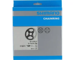 Shimano Chainrings & Accessories|E-Bike Parts|Steps E-MTB Direct Mount Chainring (Black) (1 x 10/11 Speed) (Single) (55mm Chainline) (34T)
