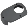 Shimano E-Bike Parts|STEPS E6000 Series Drive Unit Cover (Grey/Black) (SM-DUE60) (w/ Mounting Screws)