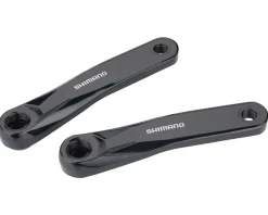 Shimano Cranksets & Parts|Holiday Shopping|Steps FC-E5010 E-Bike Crankset (Black) (175mm) (Square Taper JIS)