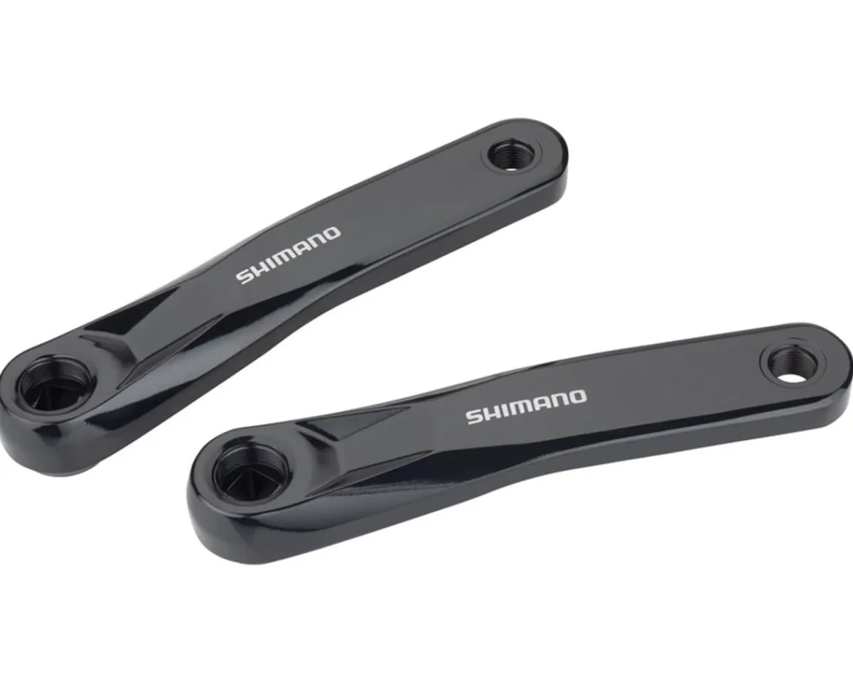 Shimano Cranksets & Parts|Holiday Shopping|Steps FC-E5010 E-Bike Crankset (Black) (175mm) (Square Taper JIS)
