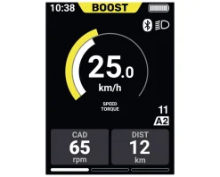 Shimano Bike Computers|E-Bike Parts|STEPS SC-EN610 Cycling Computer (Black) (For E-Bike) (Display Only)