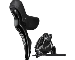 Shimano Brakes|Shifters|105 ST-R7120 Hydraulic Disc Brake/Shift Lever Kit (Black) (Left) (Flat Mount) (2x) (Caliper Included) (Mechanical Shift)