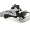 Shimano Derailleurs & Parts|Tourney FD-TY601-L6 Front Derailleur (3 x 6/7/8 Speed) (31.8/34.9mm) (Top Swing) (Dual Pull) (48T Max)