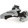 Shimano Derailleurs & Parts|Tourney FD-TY600-L6 Front Derailleur (3 x 6/7/8 Speed) (31.8/34.9mm) (Top Swing) (Dual Pull) (42T Max)