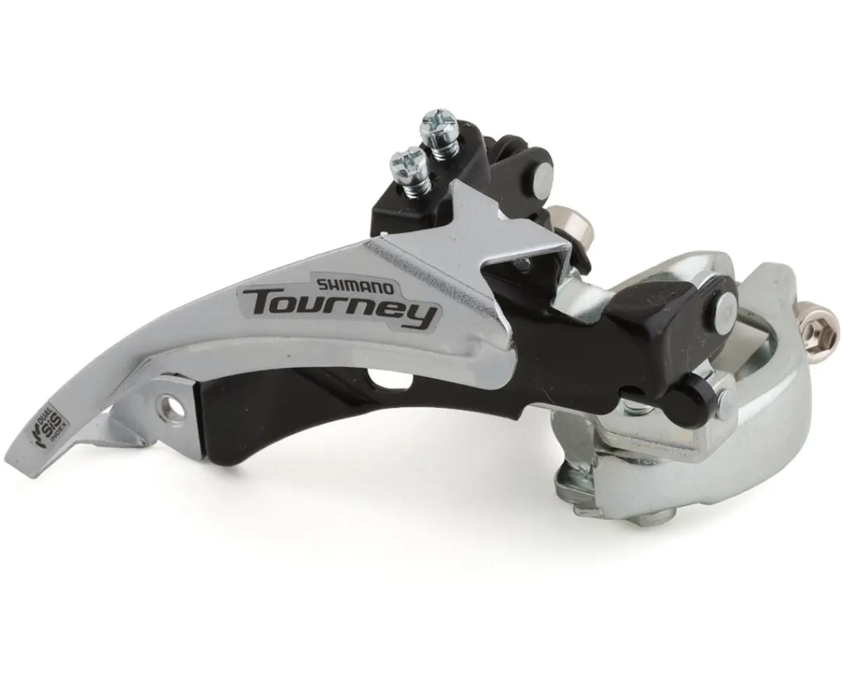Shimano Derailleurs & Parts|Tourney FD-TY600-L6 Front Derailleur (3 x 6/7/8 Speed) (31.8/34.9mm) (Top Swing) (Dual Pull) (42T Max)