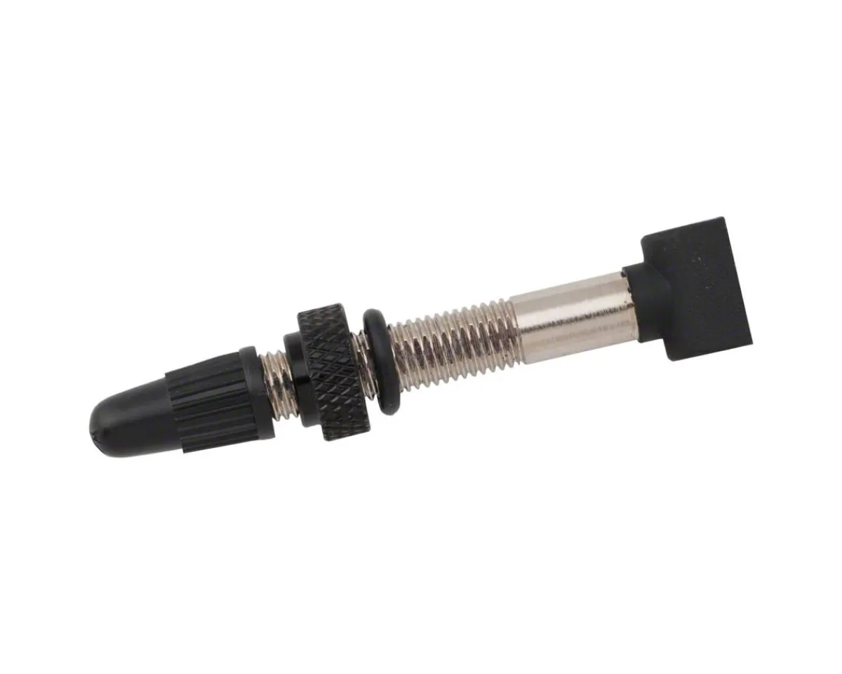 Shimano Tubeless Tire Tools|Tubeless Accessories|Tubeless Presta Valve (Silver) (Single) (48mm)