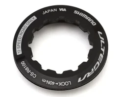 Shimano Replacement Parts|Holiday Shopping|Ultegra CS-R8100 Cassette Lock Ring & Washer (Black)