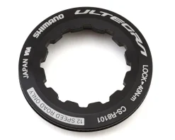 Shimano Replacement Parts|Cassettes|Ultegra CS-R8101 Lock Ring & Washer (Black)