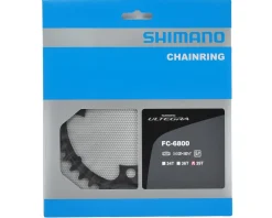 Shimano Chainrings & Accessories|Ultegra FC-6800 Chainrings (Black) (2 x 11 Speed) (110mm BCD) (Inner) (39T)