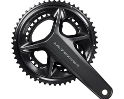 Shimano Electronic Shifting|Cranksets & Parts|Ultegra FC-R8100 Crankset (Grey) (2 x 12 Speed) (Hollowtech II) (165mm) (50/34T)