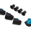 Shimano Chainrings & Accessories|Replacement Parts|Ultegra FC-R8100 Fixing Bolt & Nut Set (Black) (For 46T-36T) (M8 x10.1)