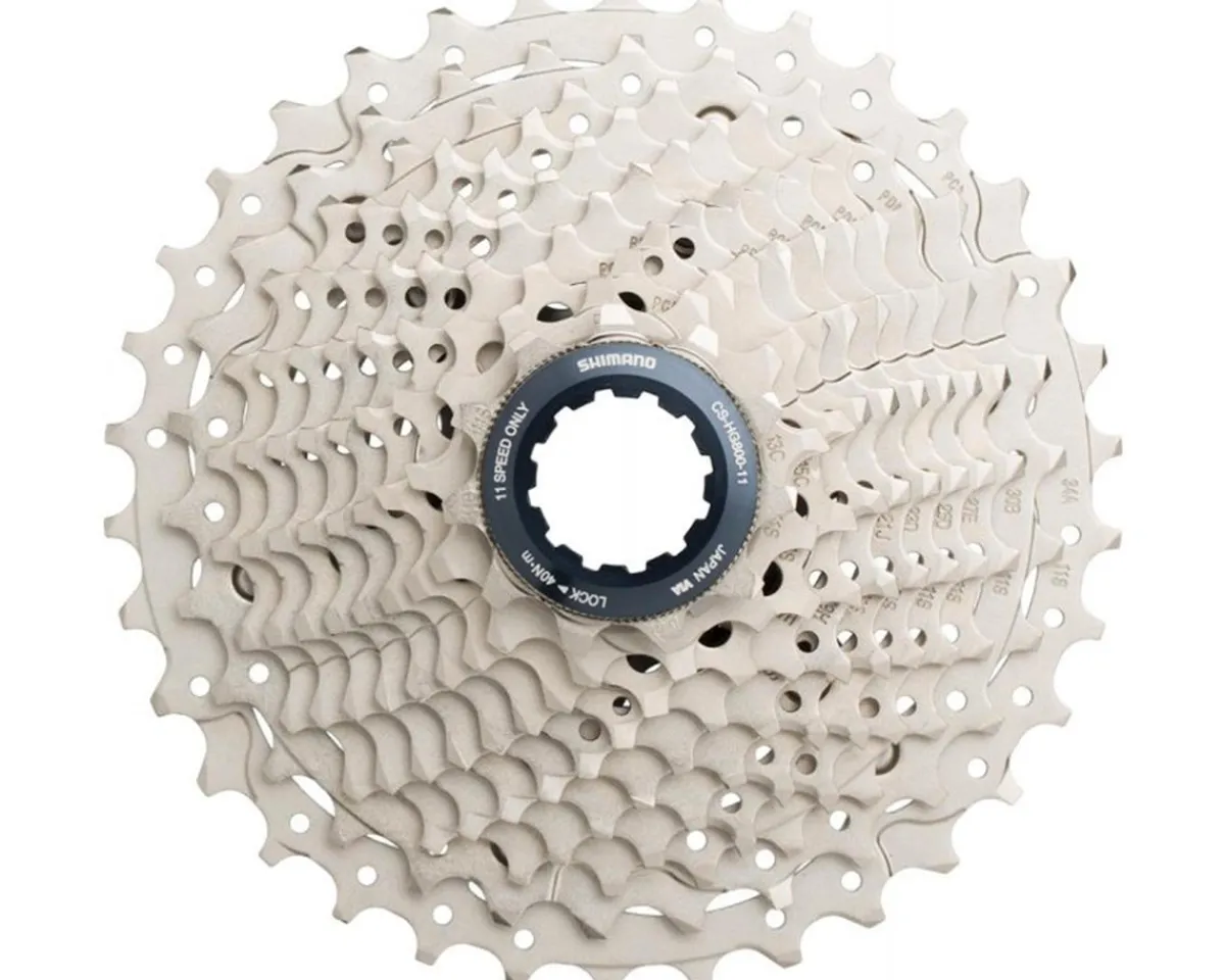 Shimano Holiday Shopping|Cassettes|Ultegra/GRX CS-HG800 Cassette (Silver) (11 Speed) ( HG) (11-34T)