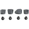 Shimano Chainrings & Accessories|Replacement Parts|Ultegra R8000 Chainring Cap & Bolt Set Chainring Set (Black) (For 46/36T)