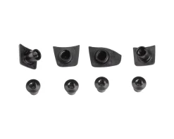 Shimano Chainrings & Accessories|Replacement Parts|Ultegra R8000 Chainring Cap & Bolt Set Chainring Set (Black) (For 46/36T)
