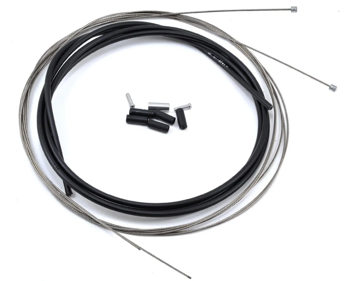 Shimano Cables & Housing|Holiday Shopping|Ultegra Road Stainless Derailleur Cable & Housing Set (Black) (1.2mm) (2100mm)