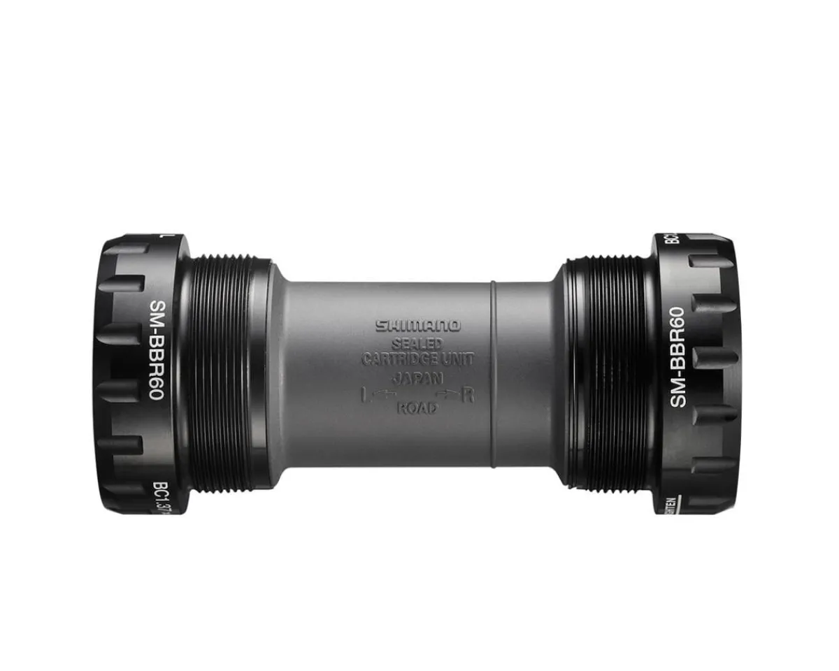 Shimano Replacement Parts|Bottom Brackets & Parts|Ultegra SM-BBR60 Bottom Bracket (Black) (Italian) (70mm) (24mm Spindle)